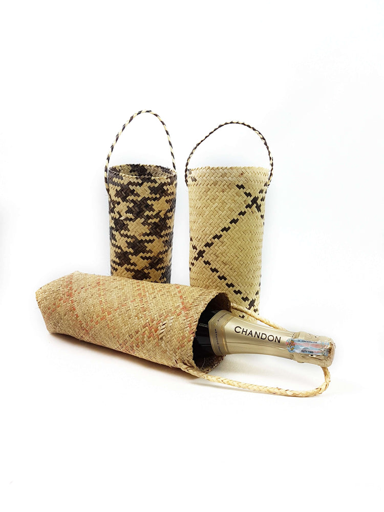 Rattan Bottle Carriers