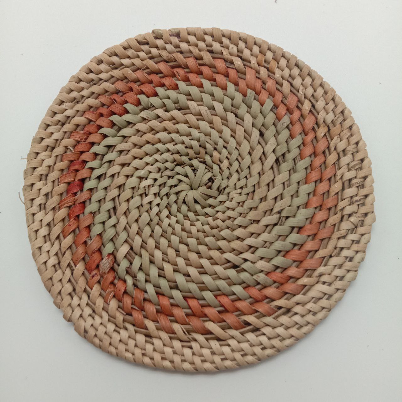 RATTAN PLATE L 190325 Y BN 014