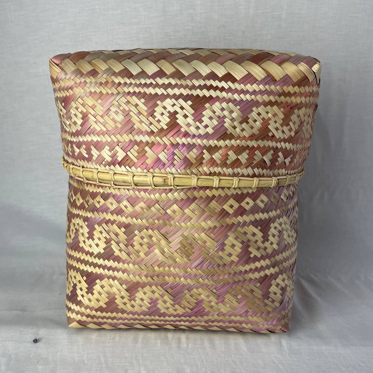 BAMBOO WEAVED BOX, LA 150524 X OU 014
