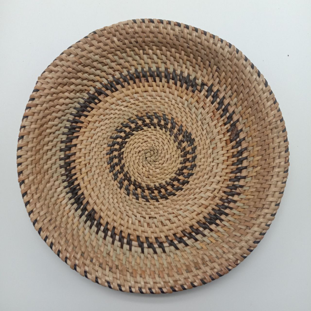 RATTAN PLATE L 190325 Y RR 011