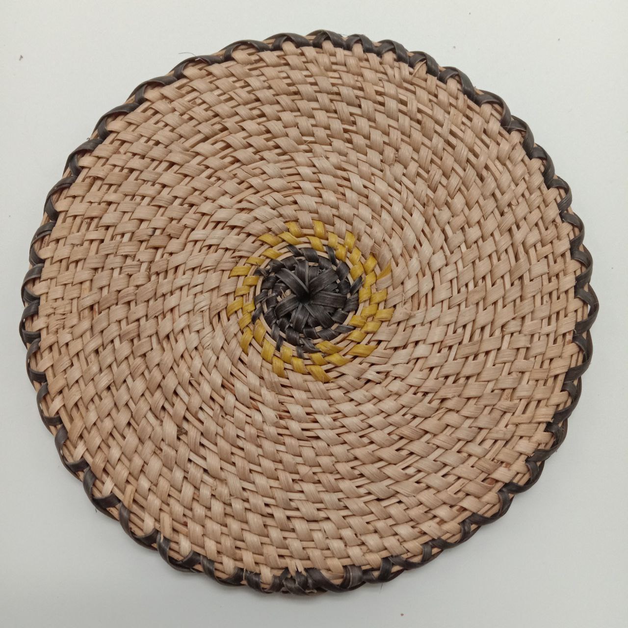 RATTAN PLATE L 190325 Y SG 007