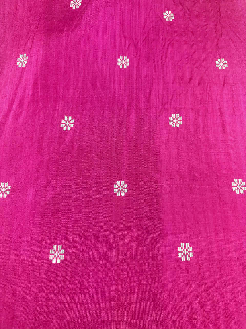 Garden Grace Blossoms handwoven silk songket shawl textile