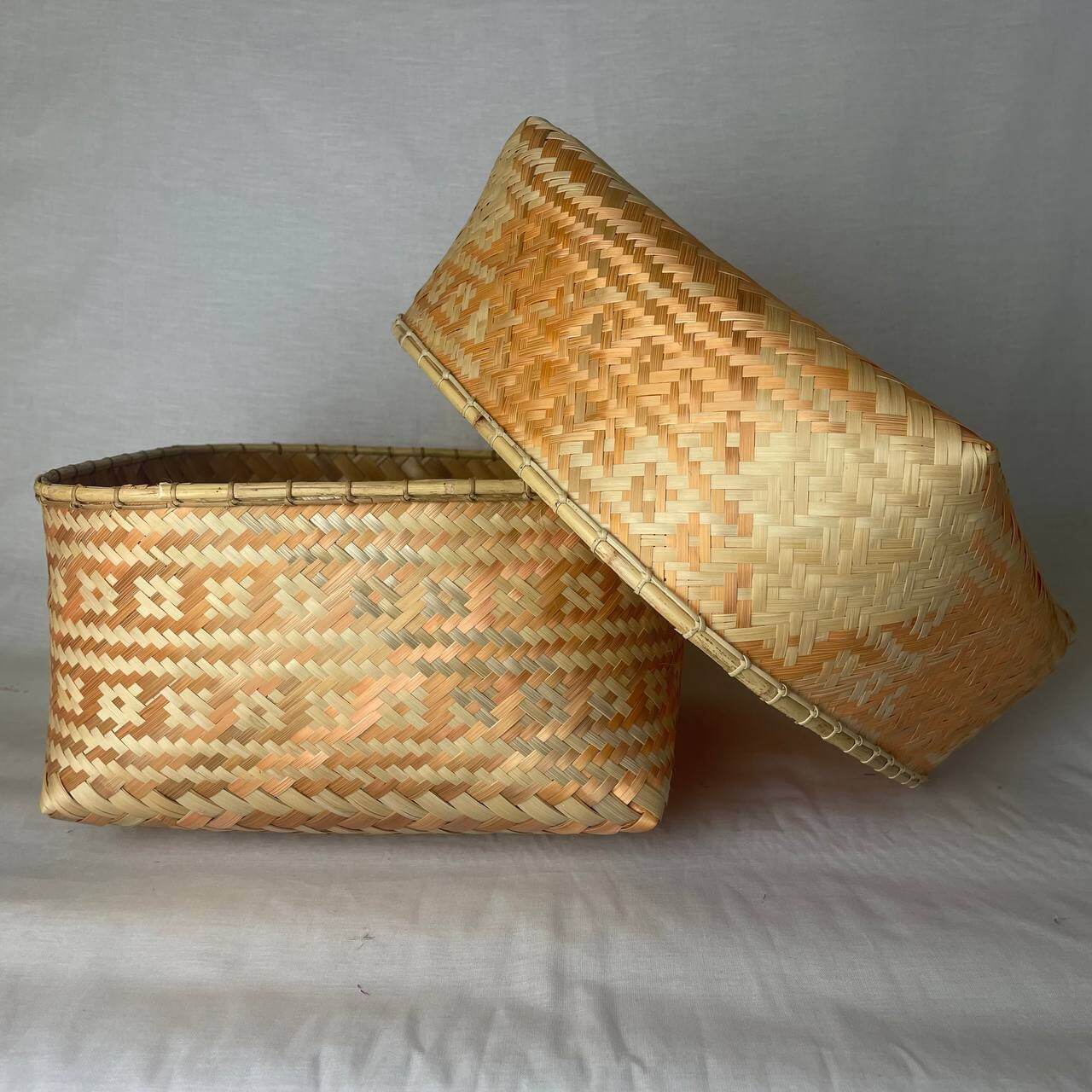 Bamboo Weaved Box #194
