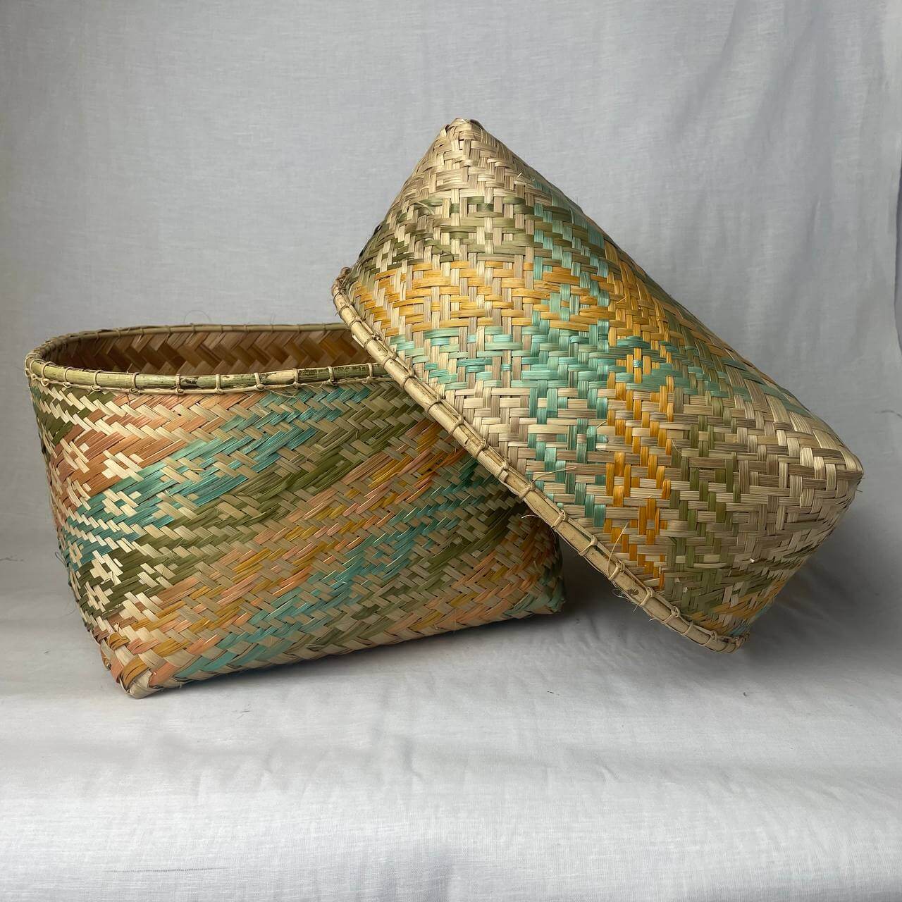 Bamboo Weaved Box #196