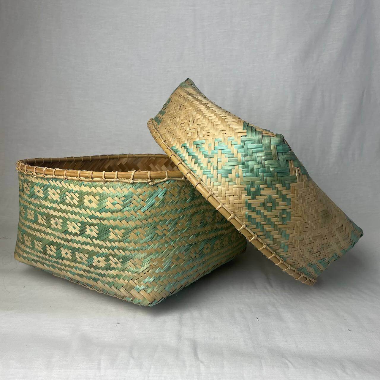 Bamboo Weaved Box #197