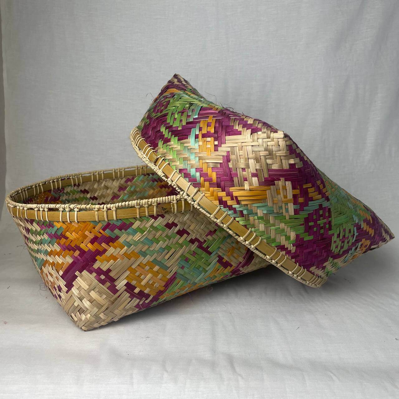 Bamboo Weaved Box #200