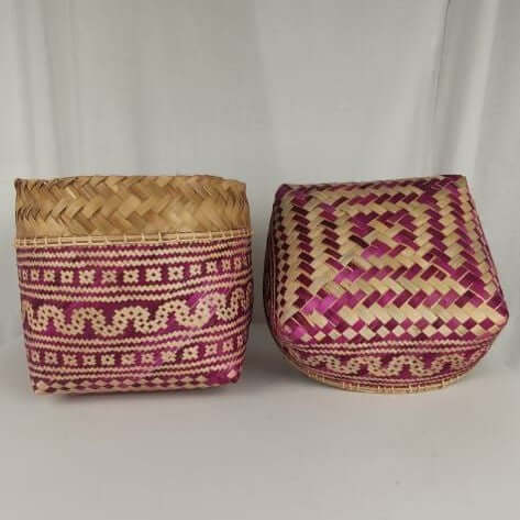 Bamboo Weave Box LA 150224 X TP 007