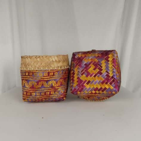 Bamboo Weave Basket LA 150224 X TP 001