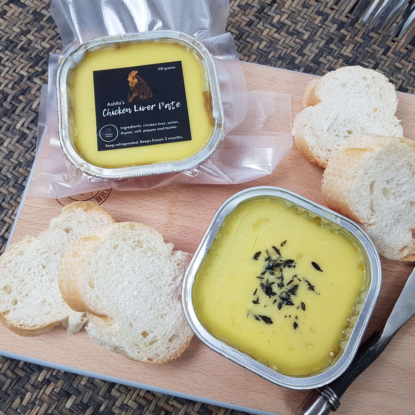 Ashfa's Chicken Liver Pâté