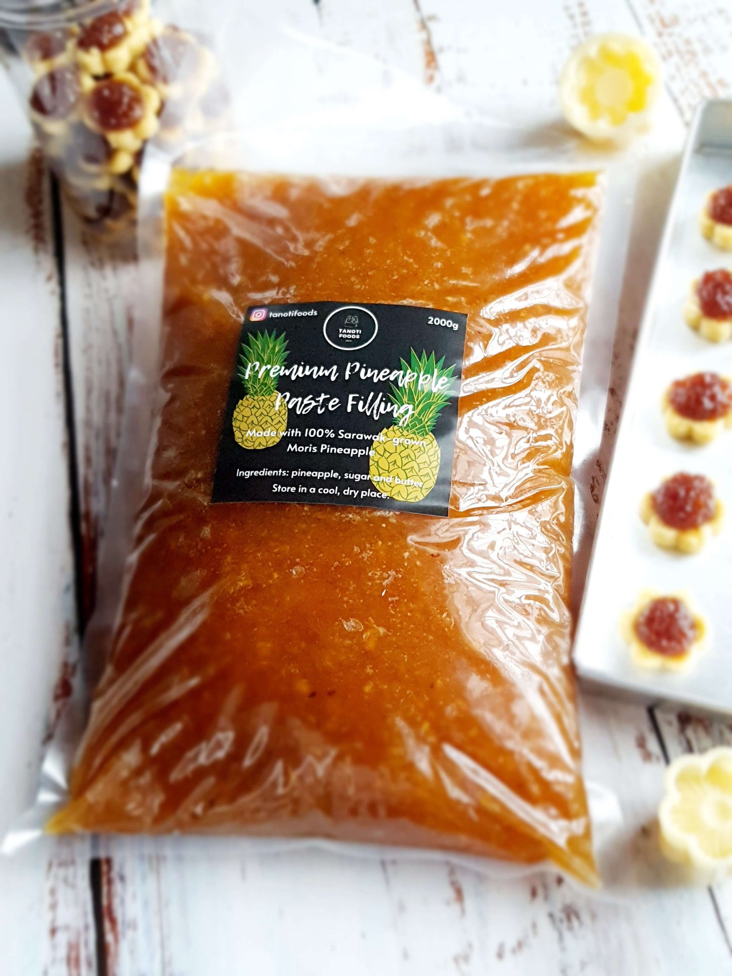 Premium Pineapple Paste Filling