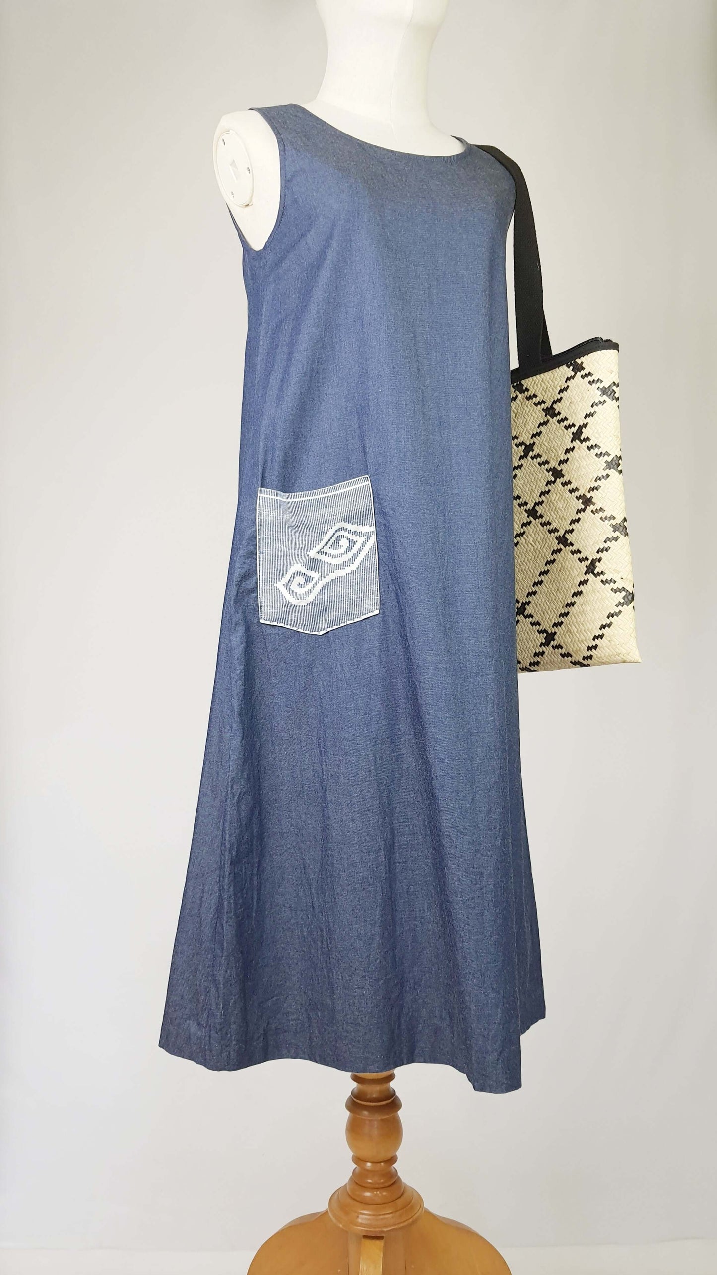 Mega Mendung A-Line Dress