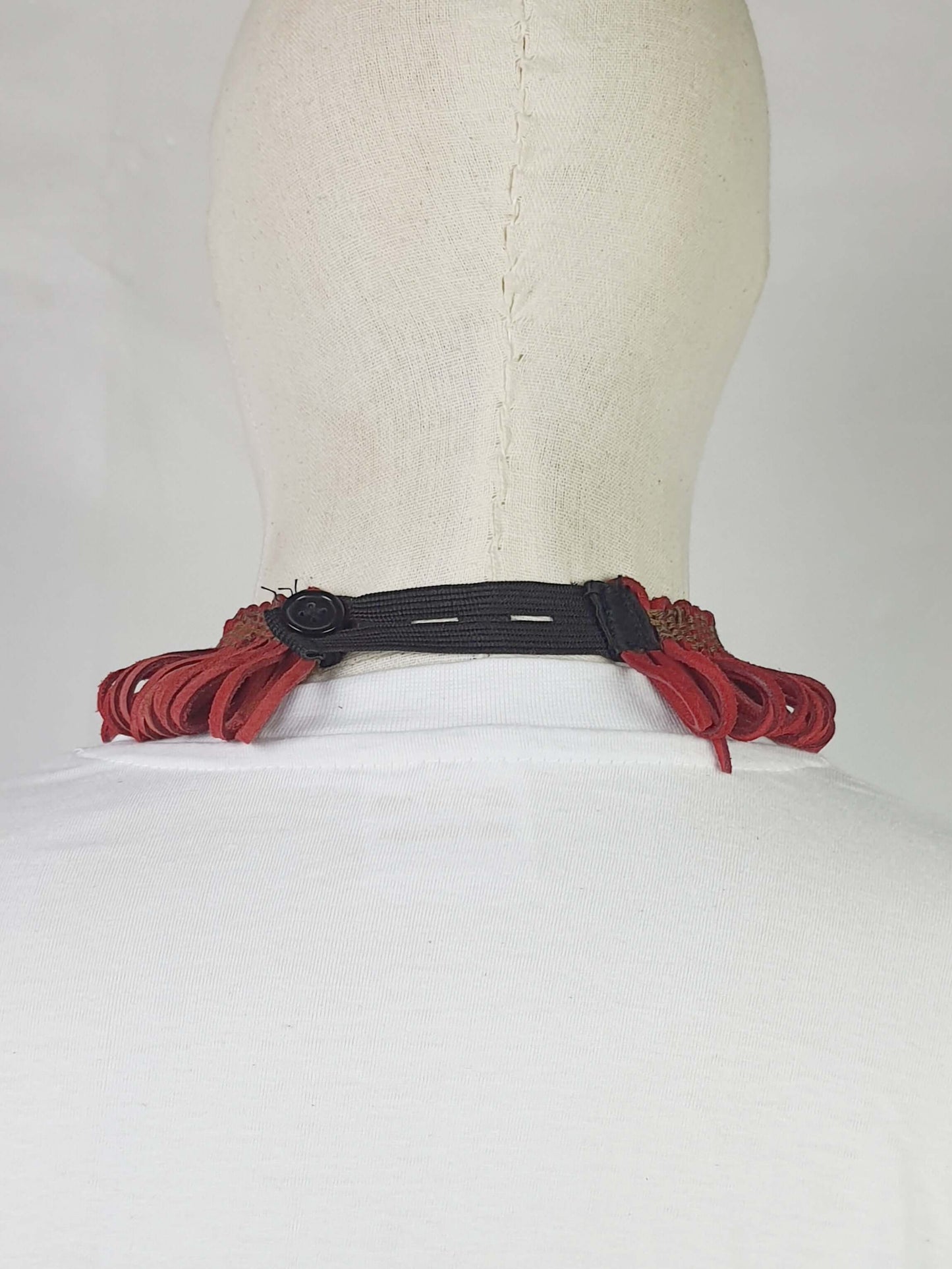 Leatherweave Lantern Choker