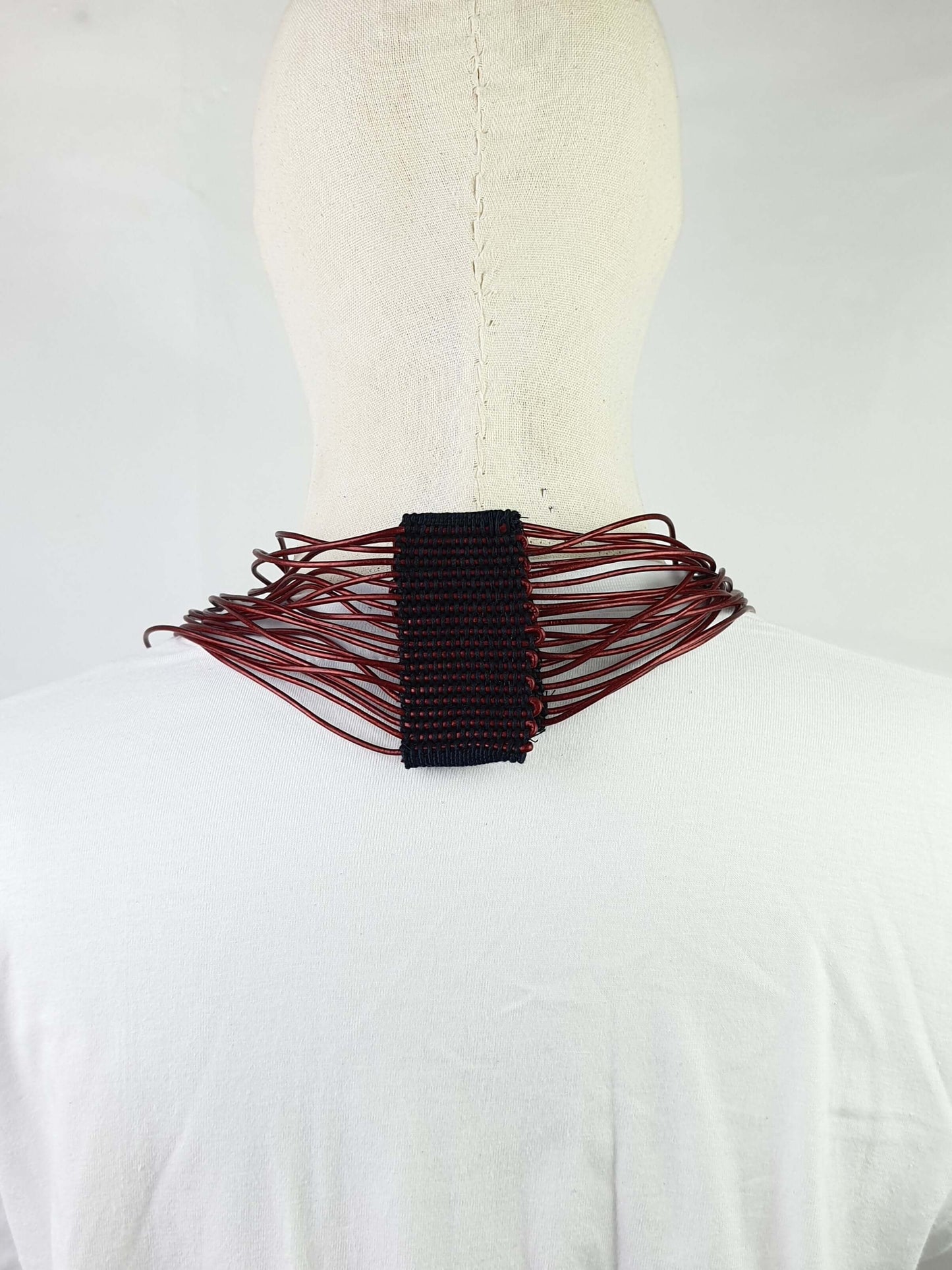 Leatherweave Cord Necklace