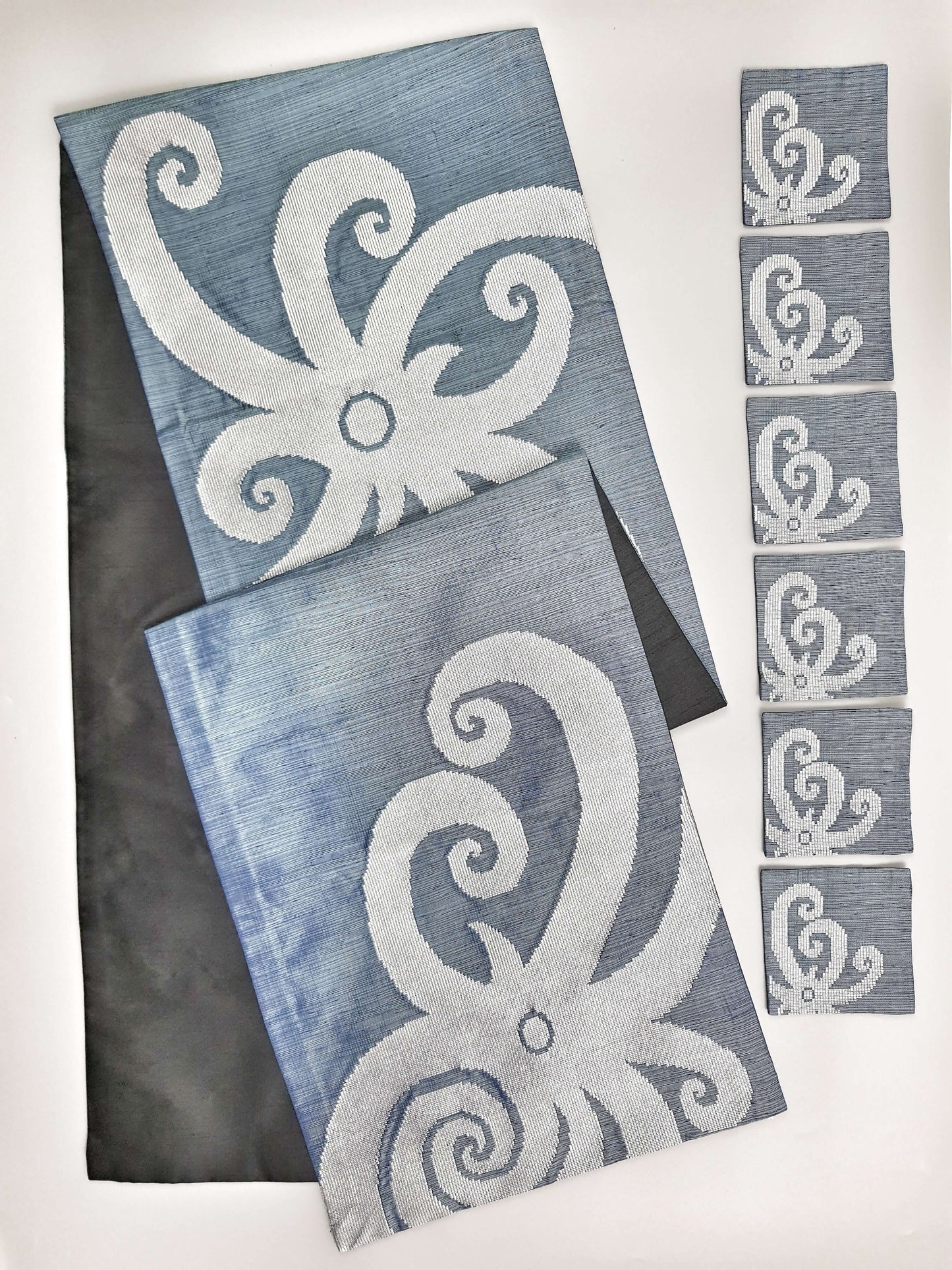 SONGKET Iban Motif Silk Dining set
