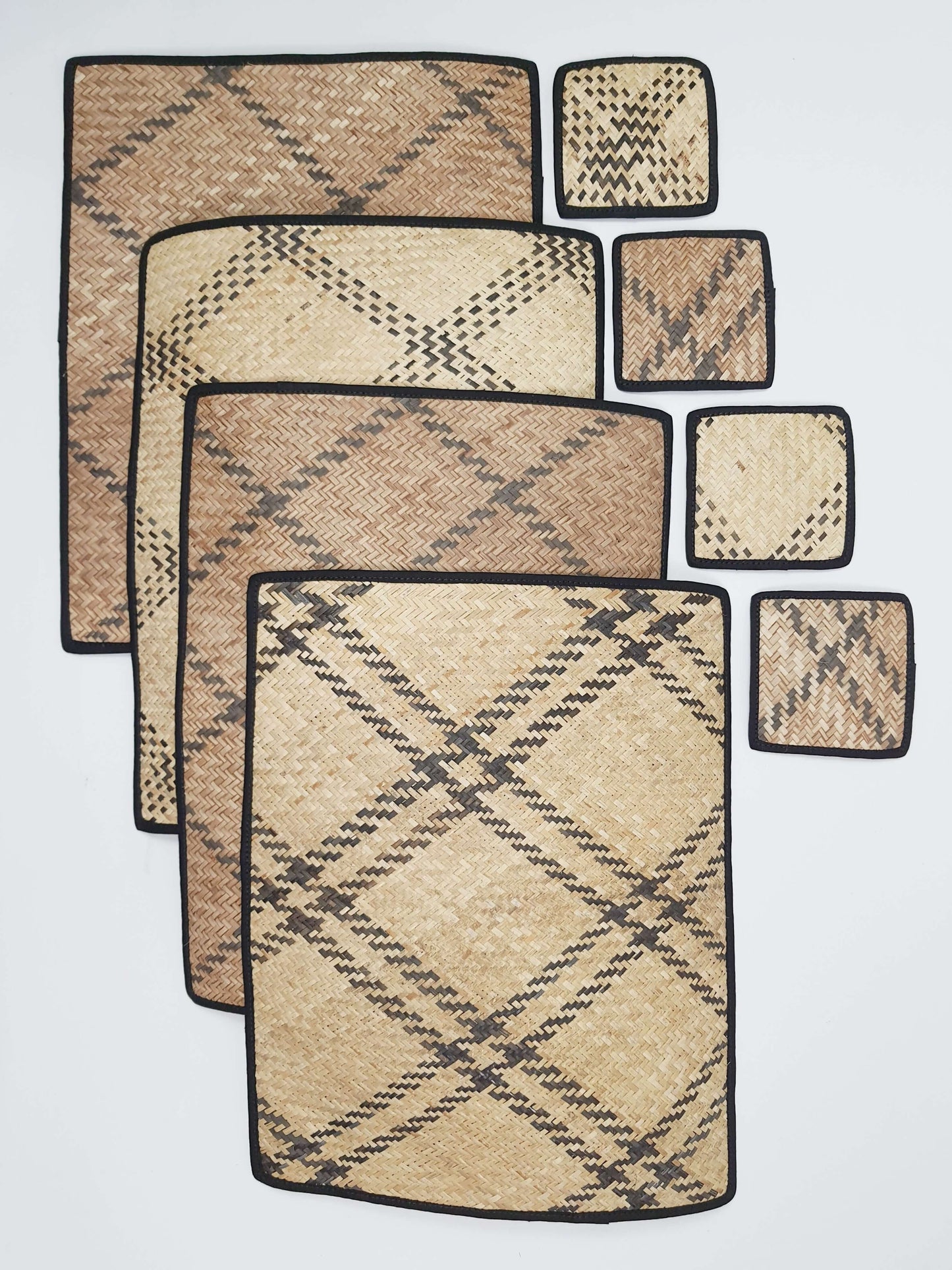 RATTAN Table Mat Set (Assorted)