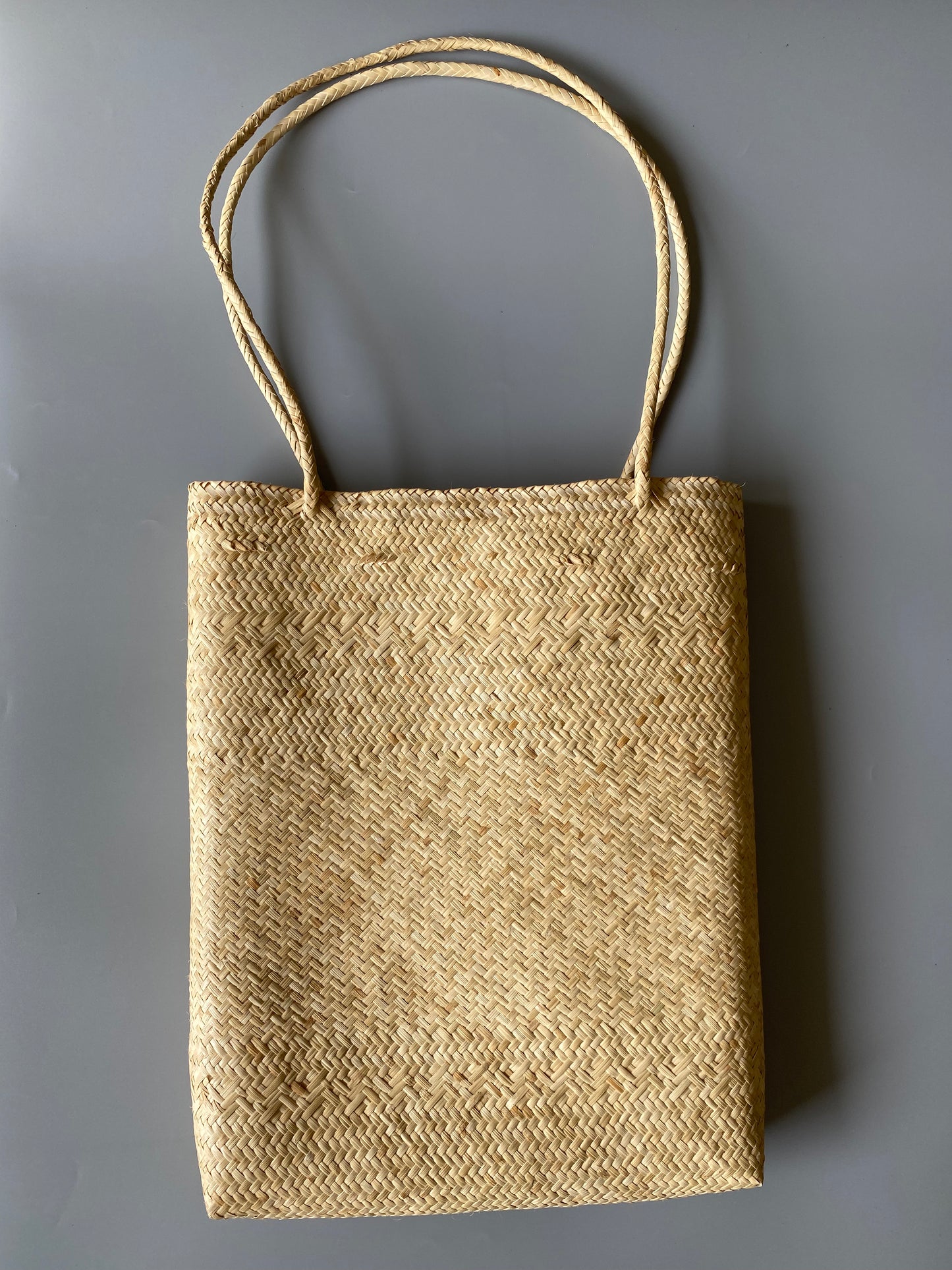 Rattan Shopping Tote