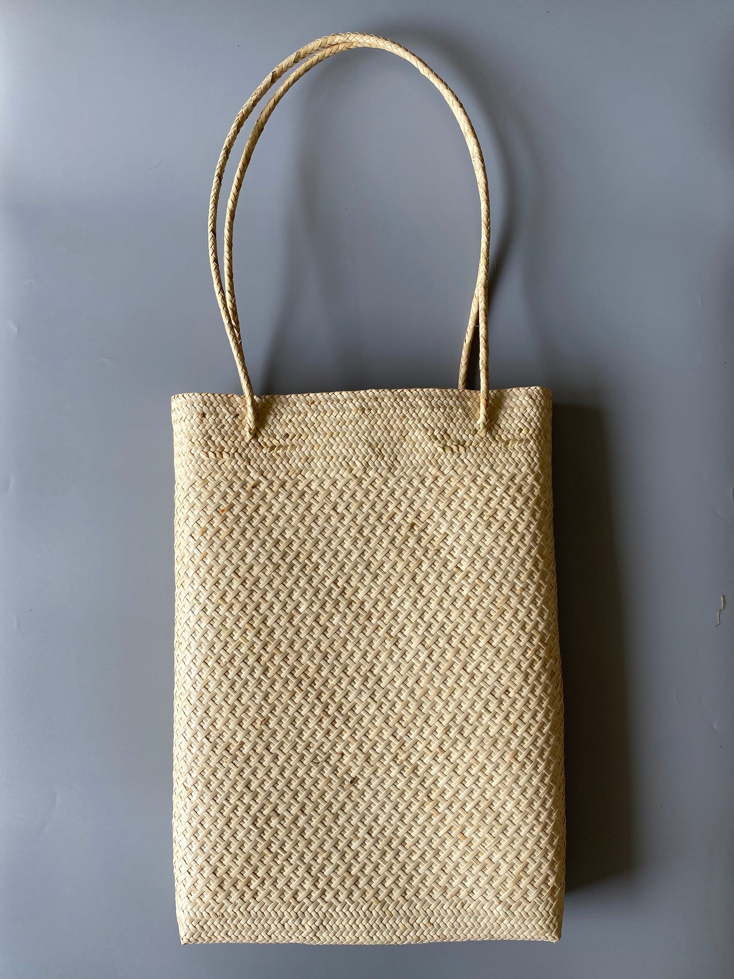 Rattan Shopping Tote