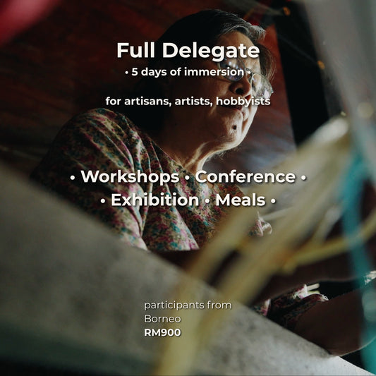 Borneo Interwoven 2026: Full Delegate Package for Participants from Borneo without Accommodation