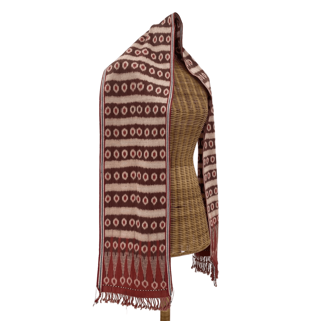 Pua Kumbu : Mata Burung Puna Handwoven Shawl #229