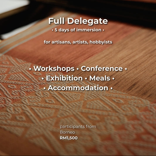 Borneo Interwoven 2026: Full Delegate Package for Participants from Borneo with Accommodation