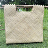 Rattan Scroll Bag