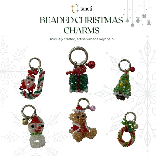 Beaded Christmas Charms