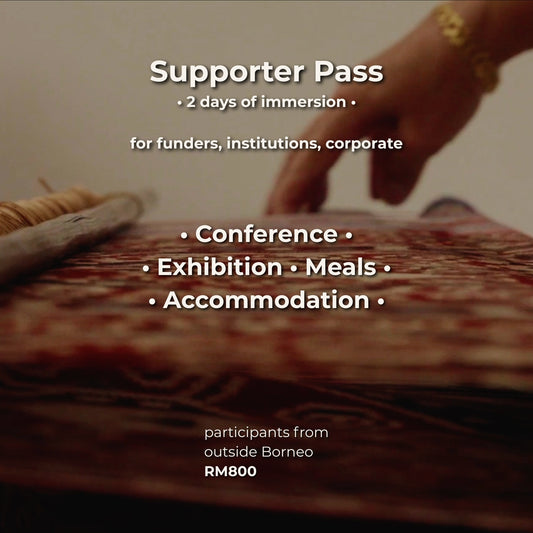 Borneo Interwoven 2026: Supporter Package for Participants from outside Borneo with Accommodation