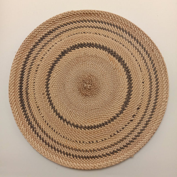 RATTAN PLATE L 190325 Y DL 003
