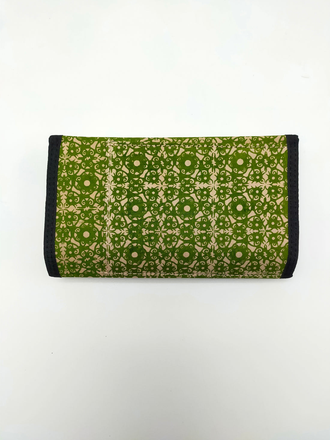 Batik Linut Currency Holder in Dark Green
