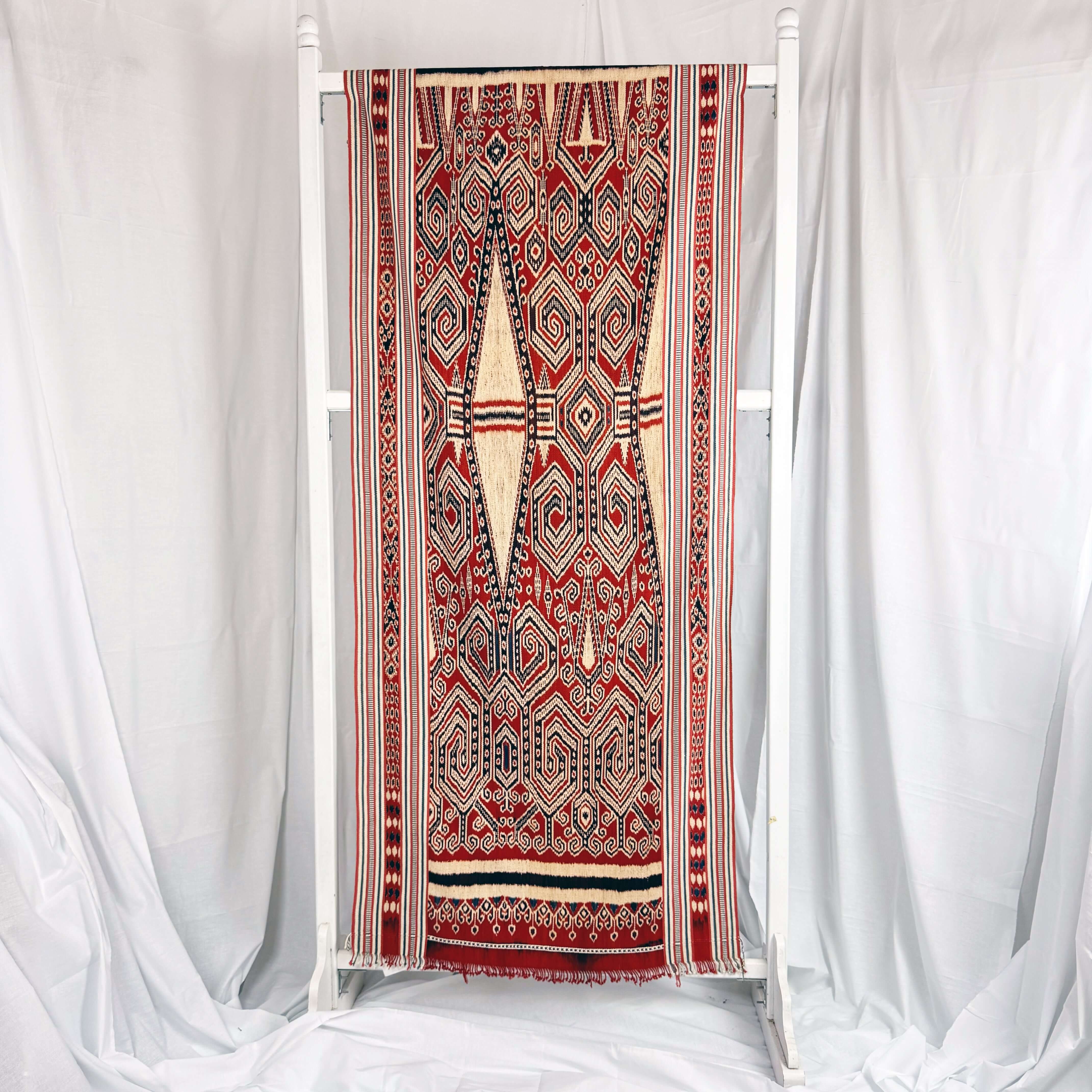 Gumbang Bersimpan Pua Kumbu Ceremonial Textile Art