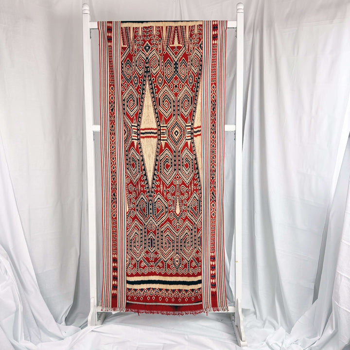 Gumbang Bersimpan Pua Kumbu Ceremonial Textile Art