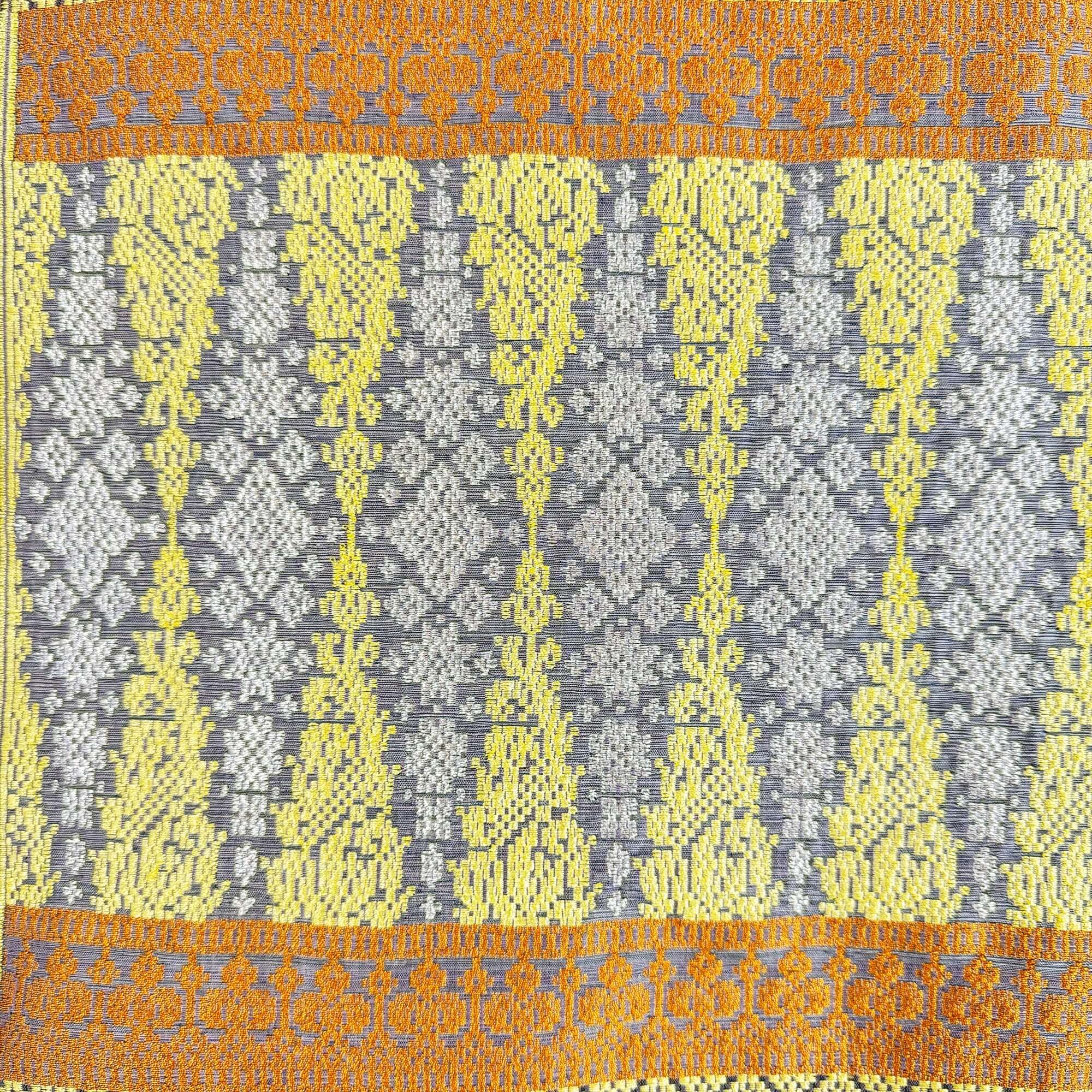 Indera Kayangan handwoven silk songket sampin textile