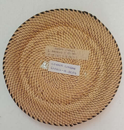 RATTAN PLATE  L 030822 X CL 001