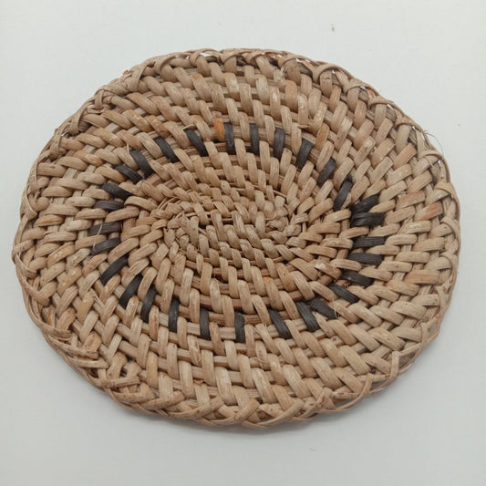 RATTAN PLATE L 190325 Y BN 021
