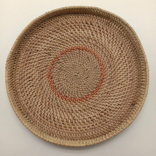 RATTAN PLATE L 190325 Y BN 025