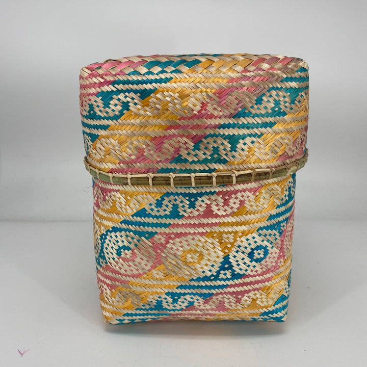 Bamboo Weaved Box Design 14