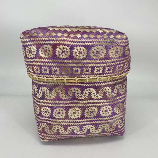Bamboo Weaved Box Design 17