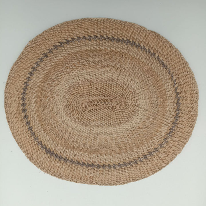 RATTAN PLATE L 190325 Y  RL 002