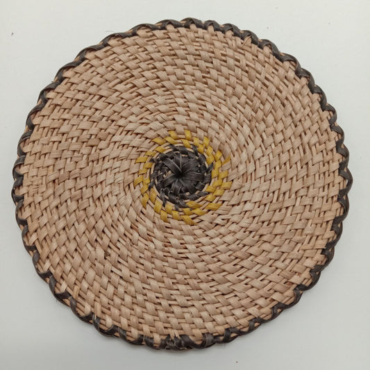 RATTAN PLATE L 190325 Y SG 007