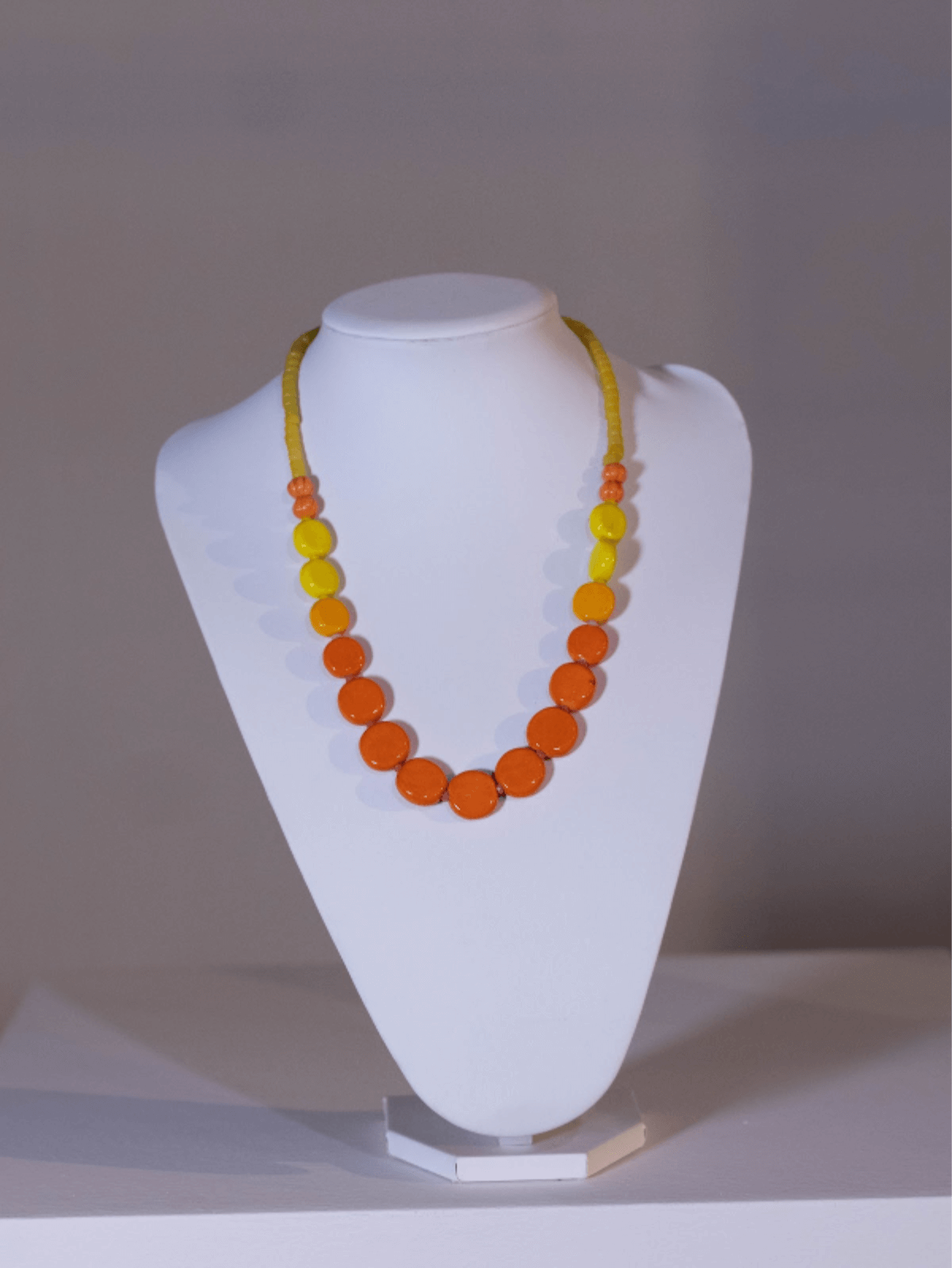 Si Jawa Boton Onu - Ceramic Handmade Beads Necklace