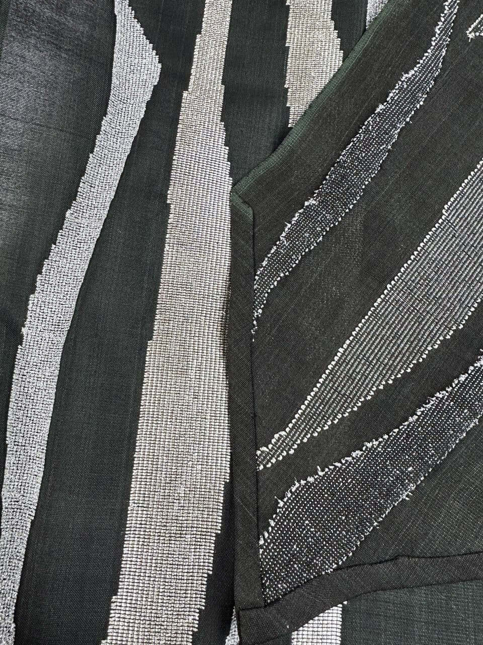 Selampai Perak handwoven silk songket shawl textile