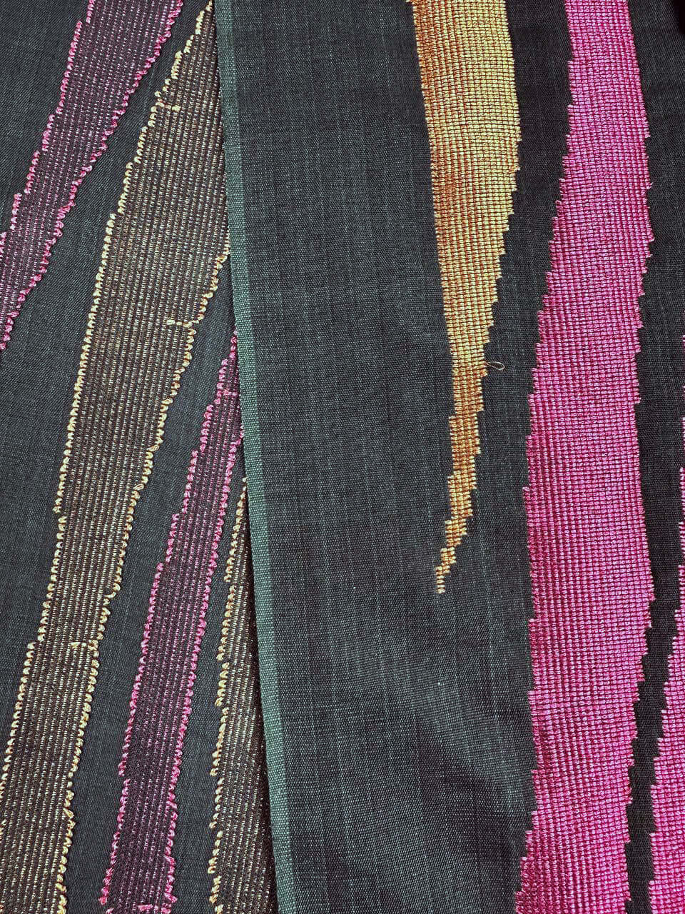 Selampai Jambu handwoven silk songket shawl textile