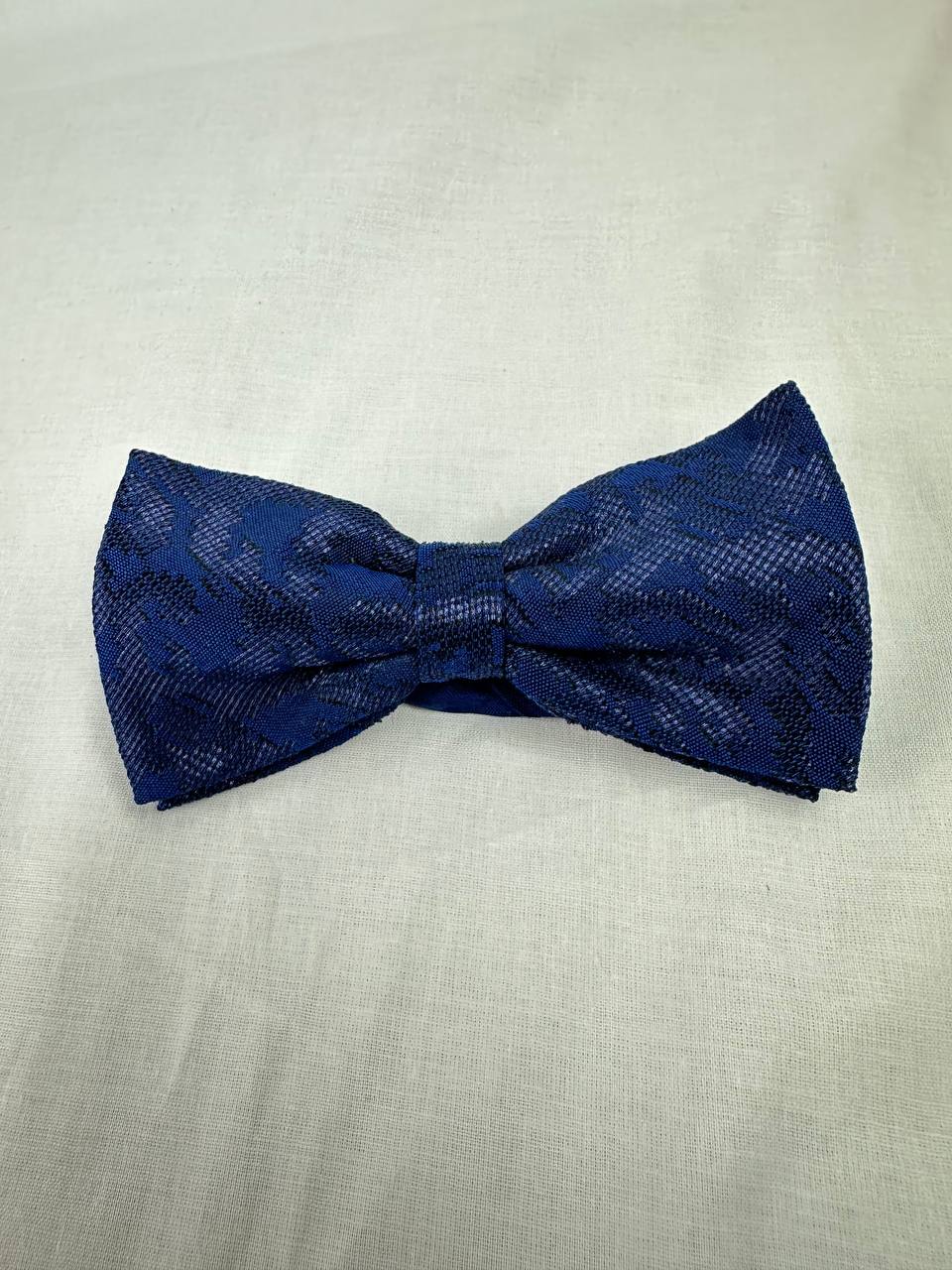 BANGSAWAN SARIBAS Songket Bowtie in Navy #101