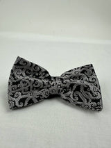 BANGSAWAN SARIBAS Songket Bowtie in Antique Silver #104