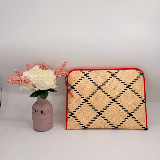 Rattan laptop case P 041125 X LUI 003