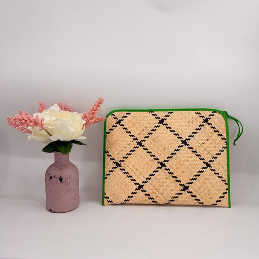 Rattan laptop case P 041125 X MAT 003