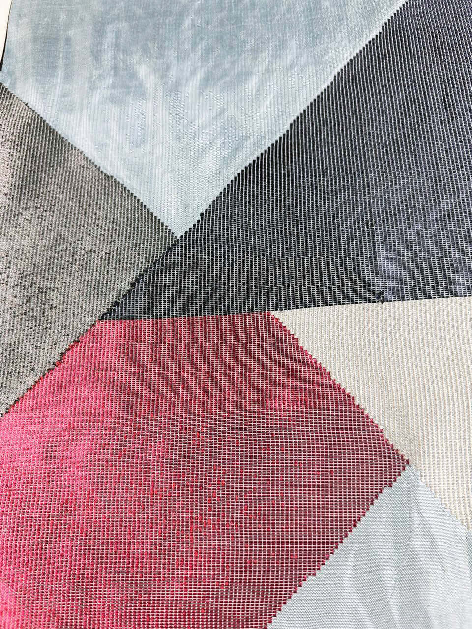 Luminesque Angelite handwoven silk songket shawl textile