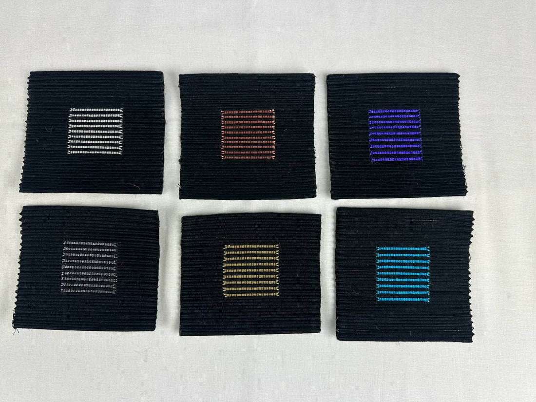 SONGKET Woven Coasters Set of 6