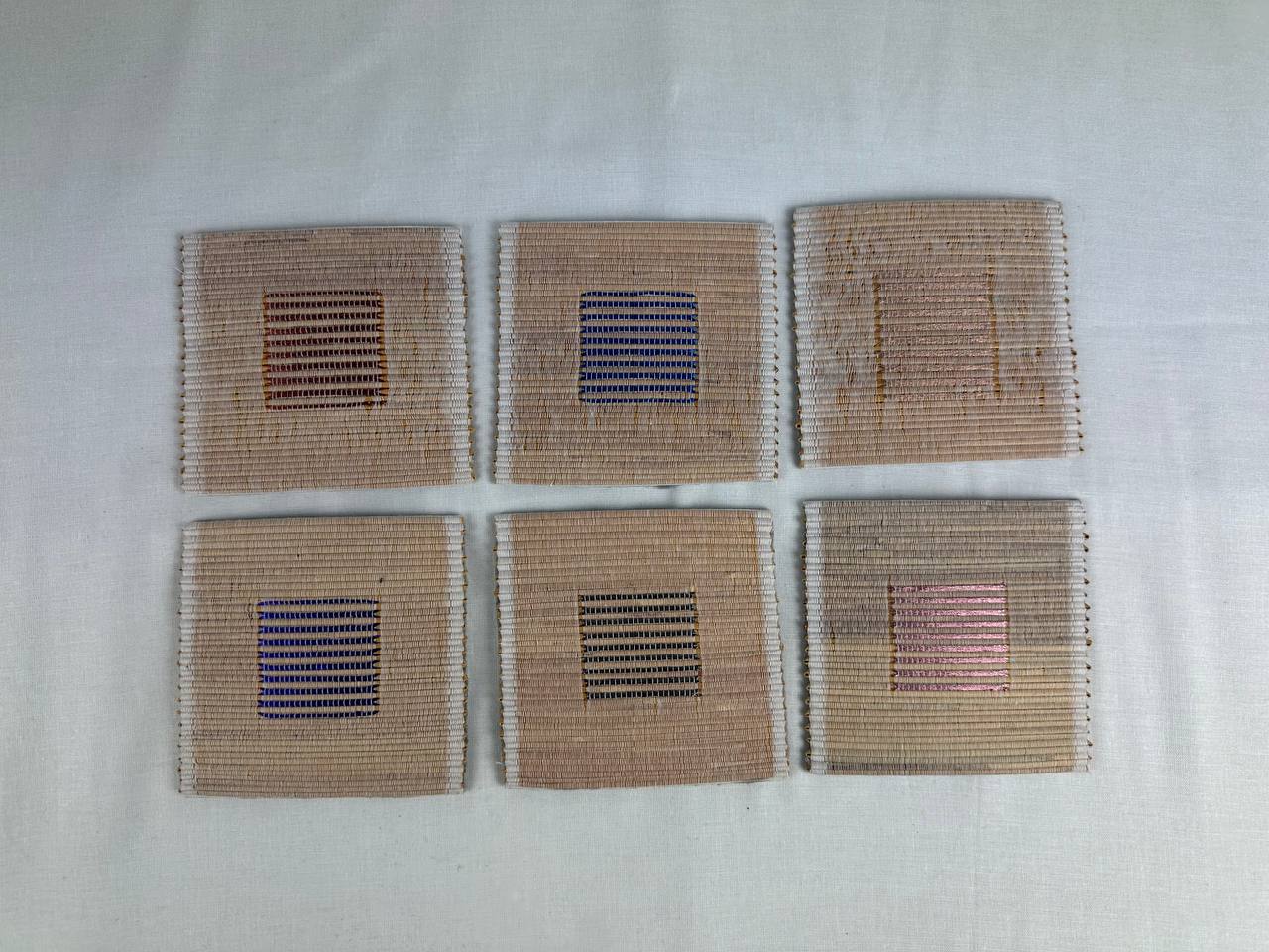 SONGKET Woven Coasters Set of 6