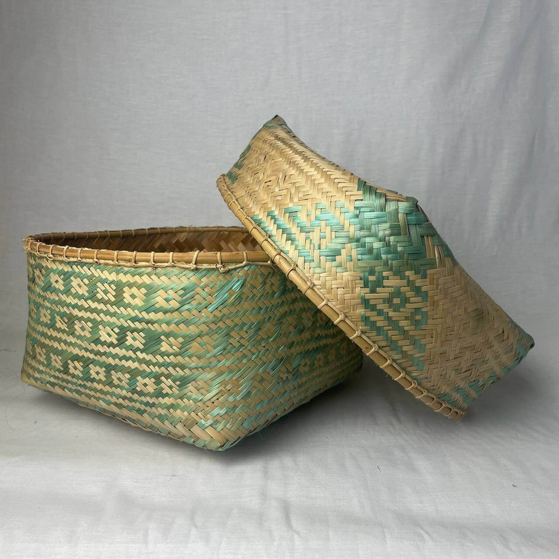 Bamboo Weaved Box #197